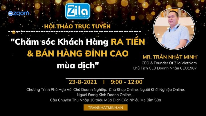 Zila Việt Nam tổ chức thành công hội thảo ''Chiến Lược Gia Tăng Doanh Số Mùa Dịch''